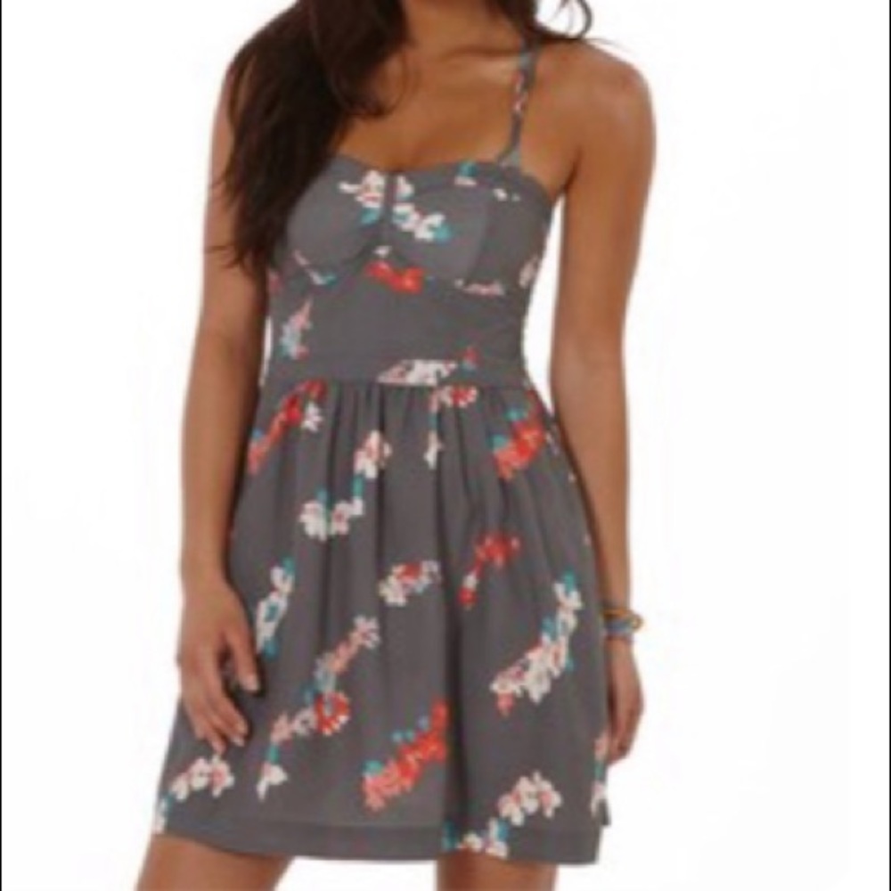 AEO Corset Floral Sundress